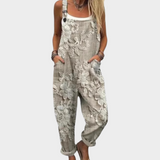 Dagmar - Bequeme bedruckte Latzhose
