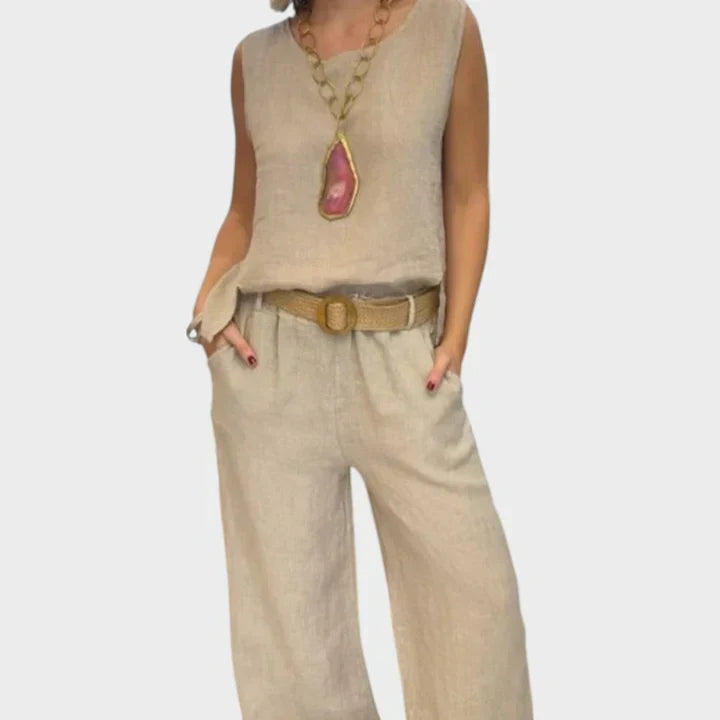 Ingrida Zweiteiliges Boho-Set, Vorderansicht