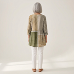 Maeve | Lange Bluse mit Muster - Rückansicht