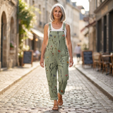 Annemarie - Bequeme bedruckte Latzhose - Gesamtansicht