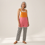 Katharina - Bequeme bedruckte Latzhose - Gesamtansicht