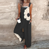 Anneliese - Bequeme bedruckte Latzhose