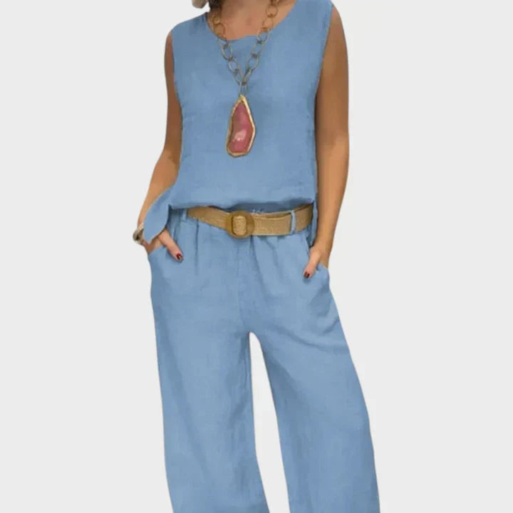 Ingrida Zweiteiliges Boho-Set, Nahaufnahme