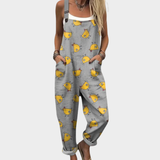 Hedwig - Bequeme bedruckte Latzhose