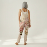 Bettina - Bequeme bedruckte Latzhose - Detailansicht