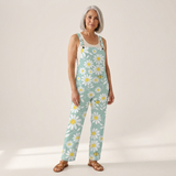 Gisela Bequeme bedruckte Latzhose, Seitenansicht