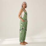 Renate - Bequeme bedruckte Latzhose - Detailansicht