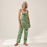 Renate - Bequeme bedruckte Latzhose - Gesamtansicht