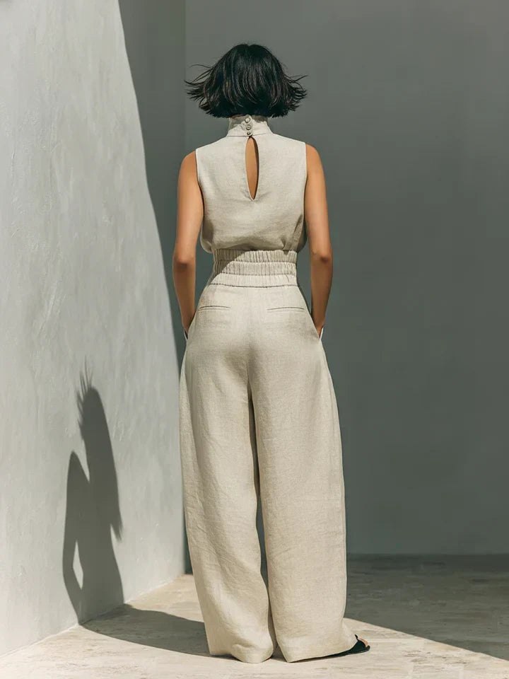 Janina Minimalistisches zweiteiliges Set, Vorderansicht