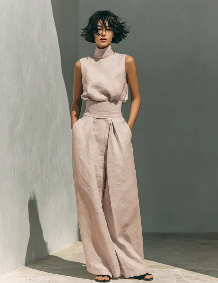 Janina Minimalistisches zweiteiliges Set, Produktansicht