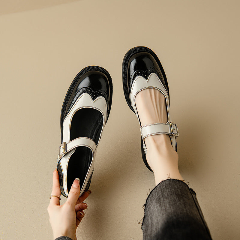 Leonie Mary-Jane-Schuhe, Seitenansicht