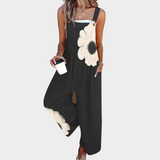Anneliese - Bequeme bedruckte Latzhose