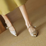 Margarete Elegante High Heels, Nahaufnahme