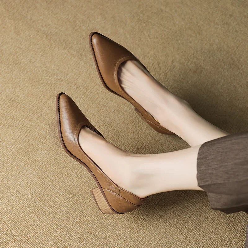 Ella Schuhe mit mittelhohem Absatz, Vorderansicht