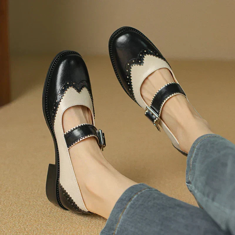 Paula Stilvolle Mary-Jane-Schuhe, Vorderansicht