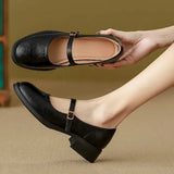 Marlene Klassische Mary-Jane-Schuhe, Detailansicht