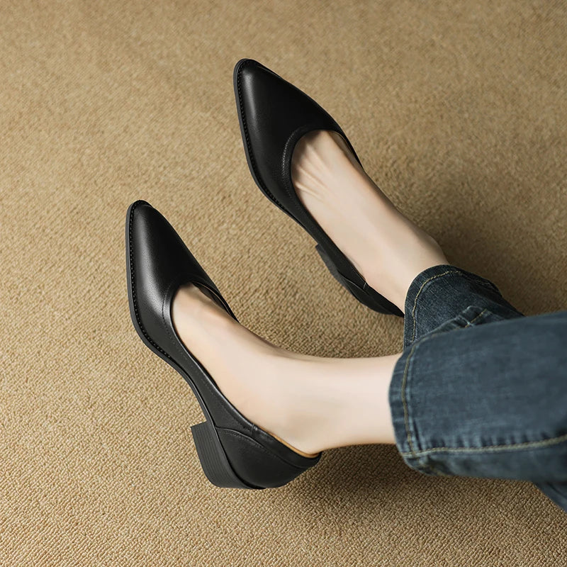 Ella Schuhe mit mittelhohem Absatz, Seitenansicht
