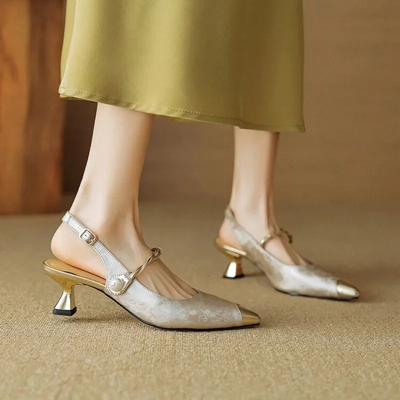 Margarete Elegante High Heels, Detailansicht