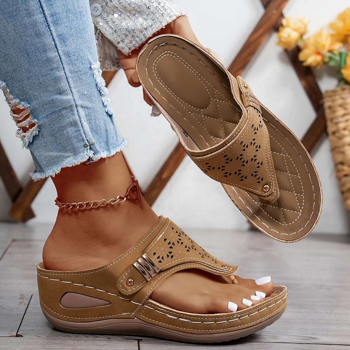 Wendy™ | Orthopädische Komfortsandalen