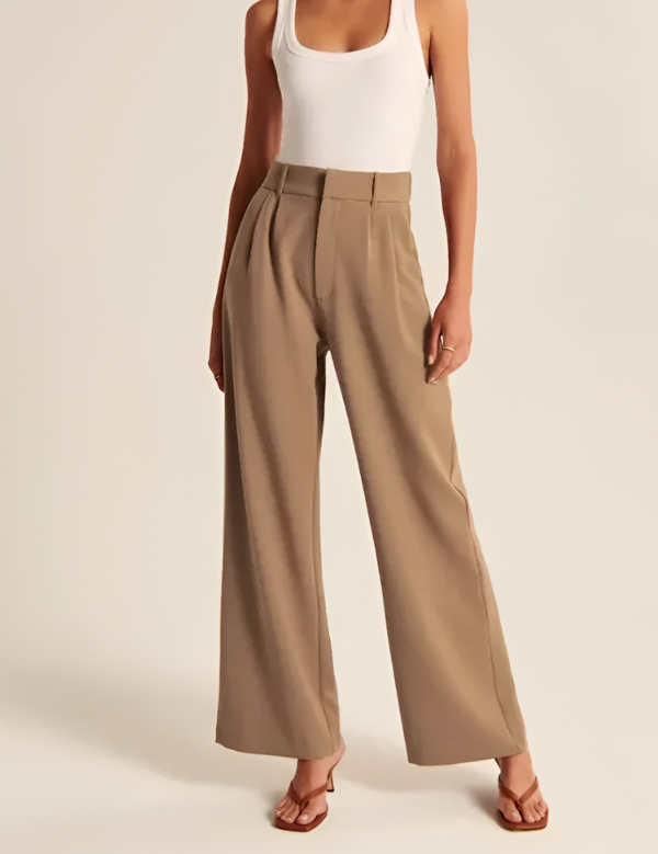 Sommerfeld | Wide-Leg Schneiderhose