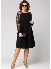 Almira - Klassisches Midi-Kleid für besondere Anlässe