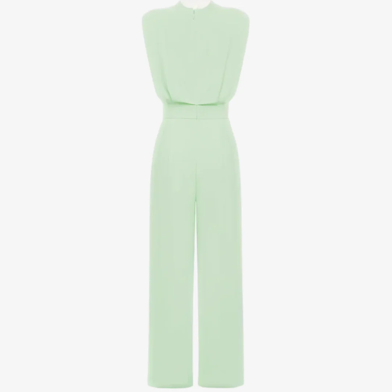 Ilka Jumpsuit mit anpassbarem Gürtel, Vorderansicht