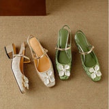 Mathilde Elegante Damenschuhe mit floralem Detail, Produktansicht