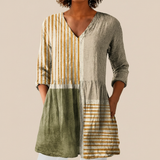 Maeve | Lange Bluse mit Muster
