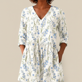 Brielle | Lange Bluse mit Muster