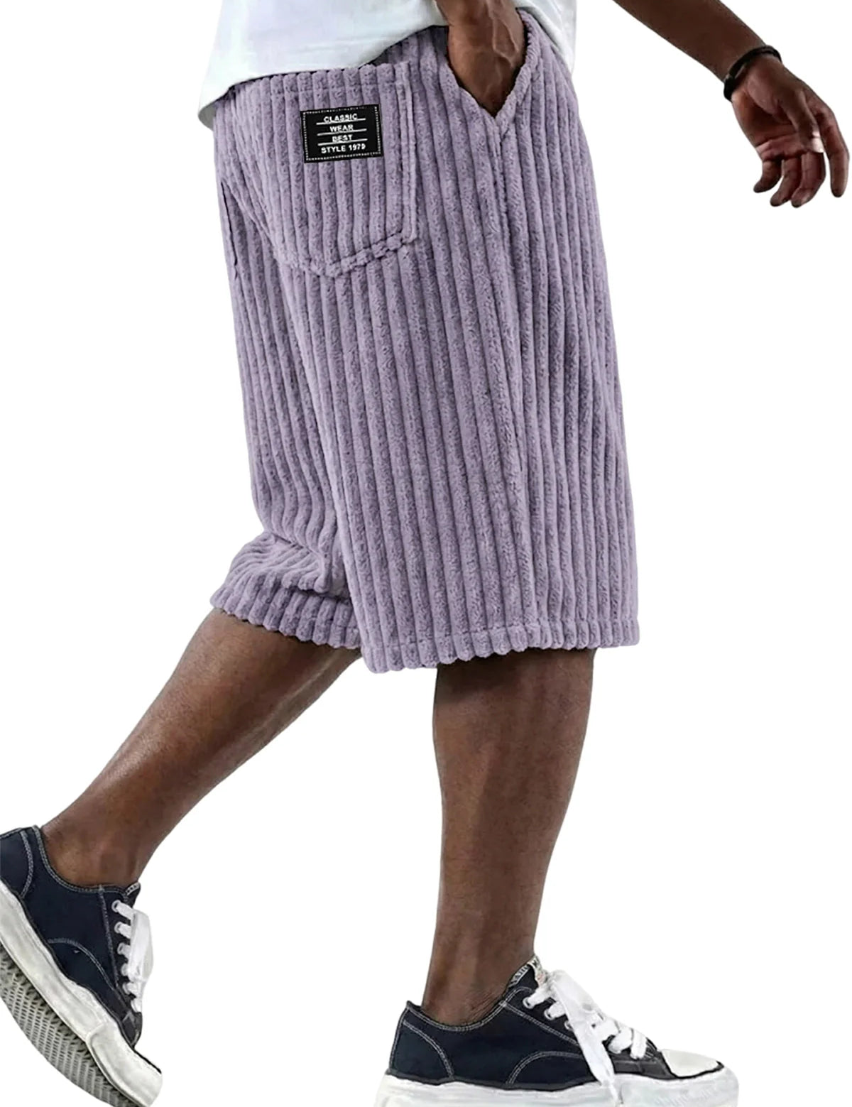 Sommerfeld | Cord-Shorts mit Stickdetail (1 Kaufen, 1 GRATIS dazu)