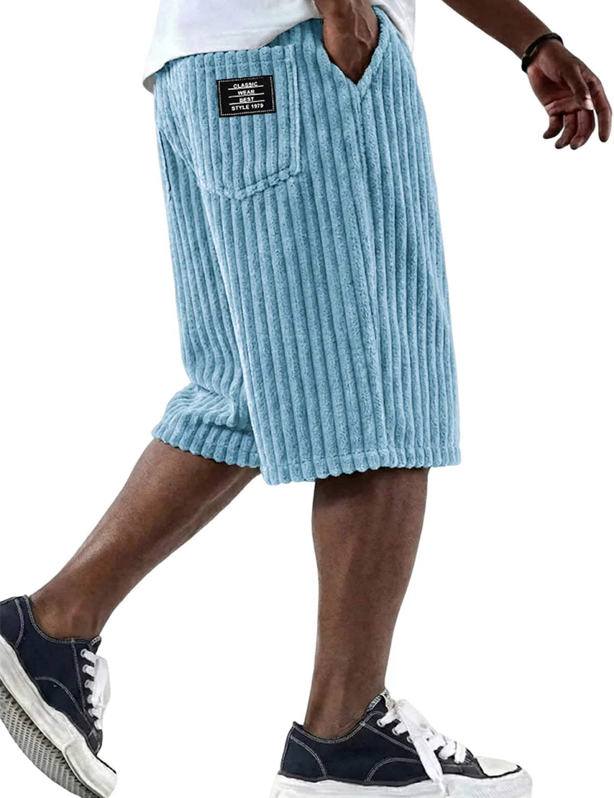 Sommerfeld | Cord-Shorts mit Stickdetail (1 Kaufen, 1 GRATIS dazu)