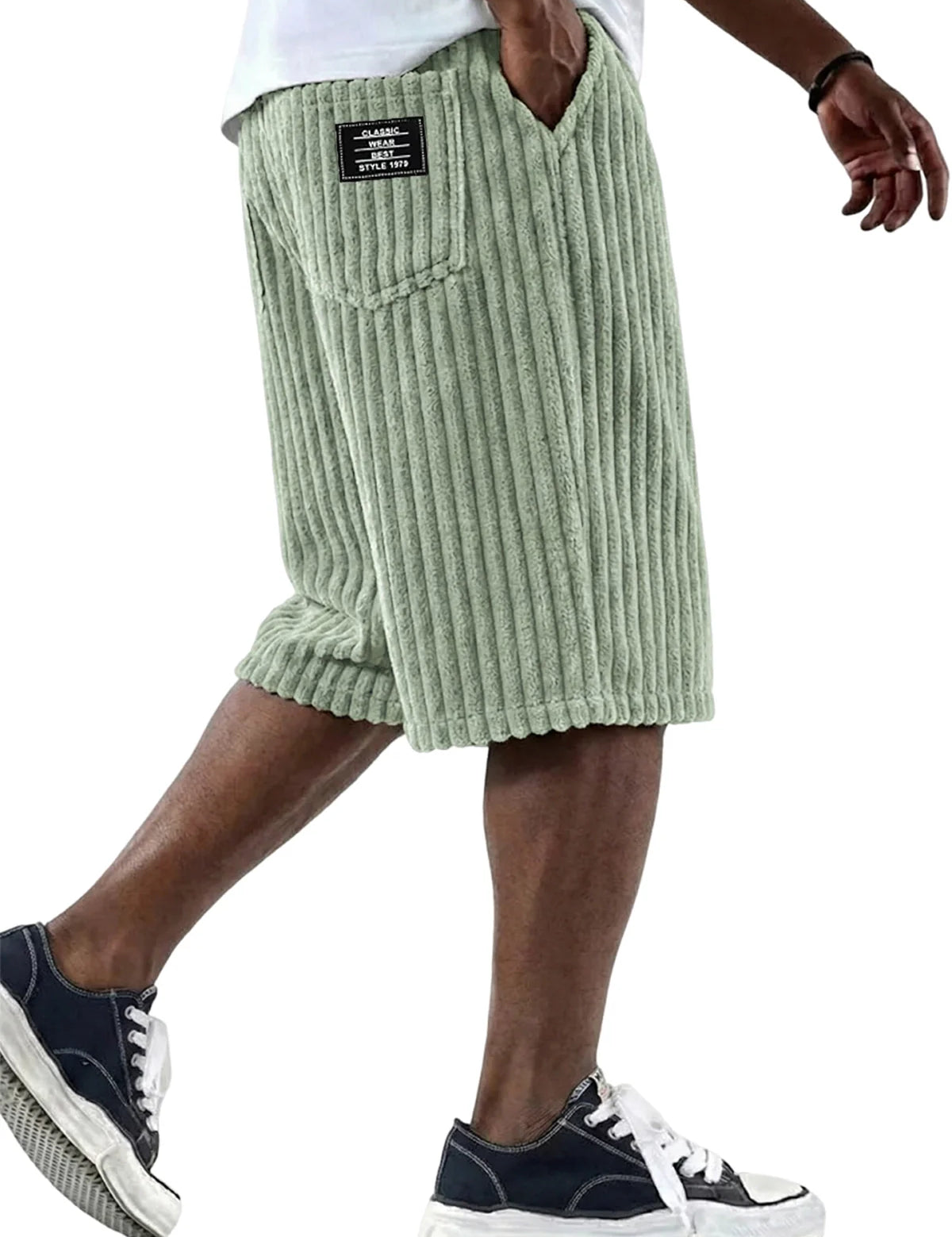 Sommerfeld | Cord-Shorts mit Stickdetail (1 Kaufen, 1 GRATIS dazu)